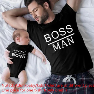 1Pc Player 1 Player 2 Funny Father Son Look Tshirt Summer Short Sleeve T-Shirt For Daddy Baby Bodysuit Family Matching Clothes