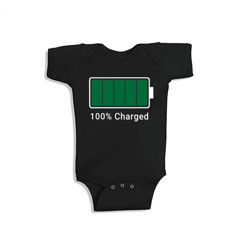 Funny Mommy and Me Matching Family Shirts Low Battery and Charged Battery Mother Daughter Daddy Son Toddler Shirts Baby Bodysuit