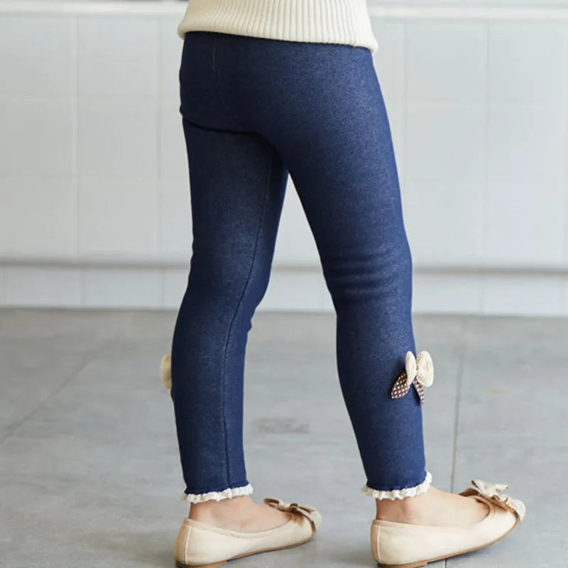 Girls Pants Thick Warm Winter Leggings