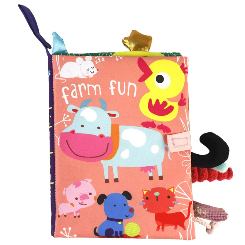 Baby Learning Cloth Book with Sound
