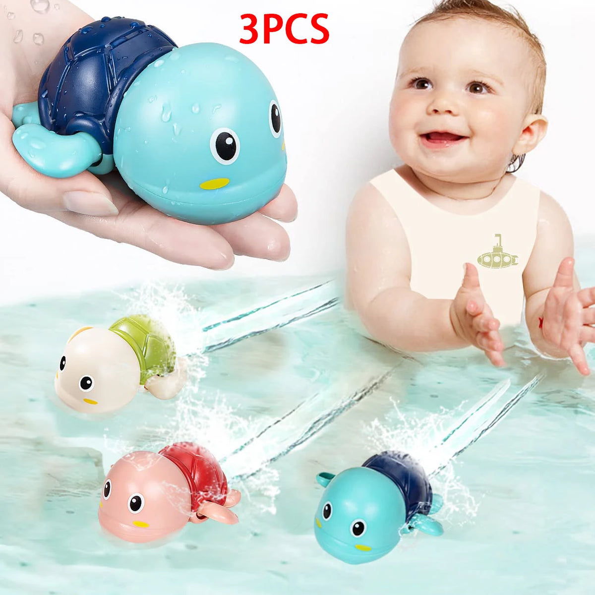 aby Bath Toys Toddlers Bathing Cute