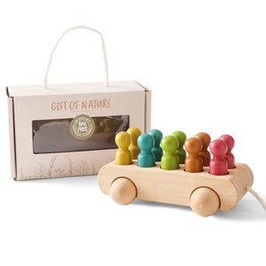 Wooden Train Birthday Toy  Montessori Toys