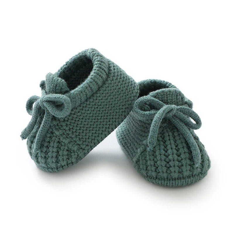 Baby Shoes Knitted Newborn 0-18M