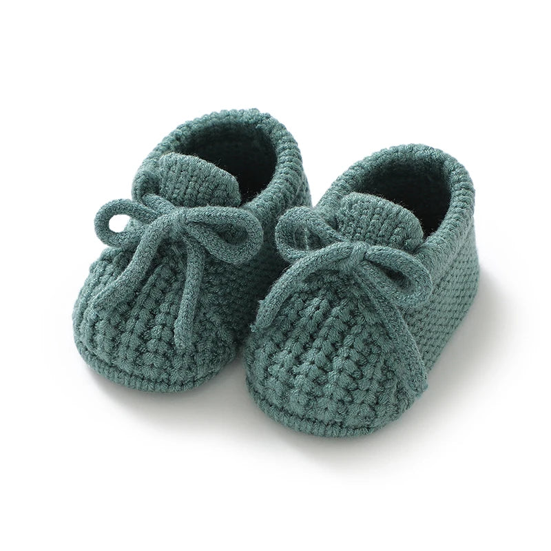 Baby Shoes Knitted Newborn 0-18M