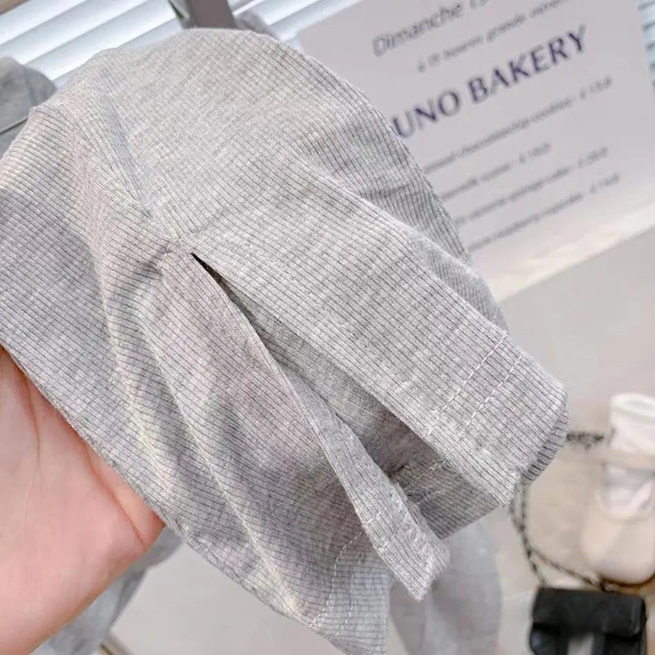 Children Outfit Kids Heart Fashion Suit Baby Long Sleeve 2 Pcs T Shirt and Pants Girls Tops and Bottoms Korean Clothing Set