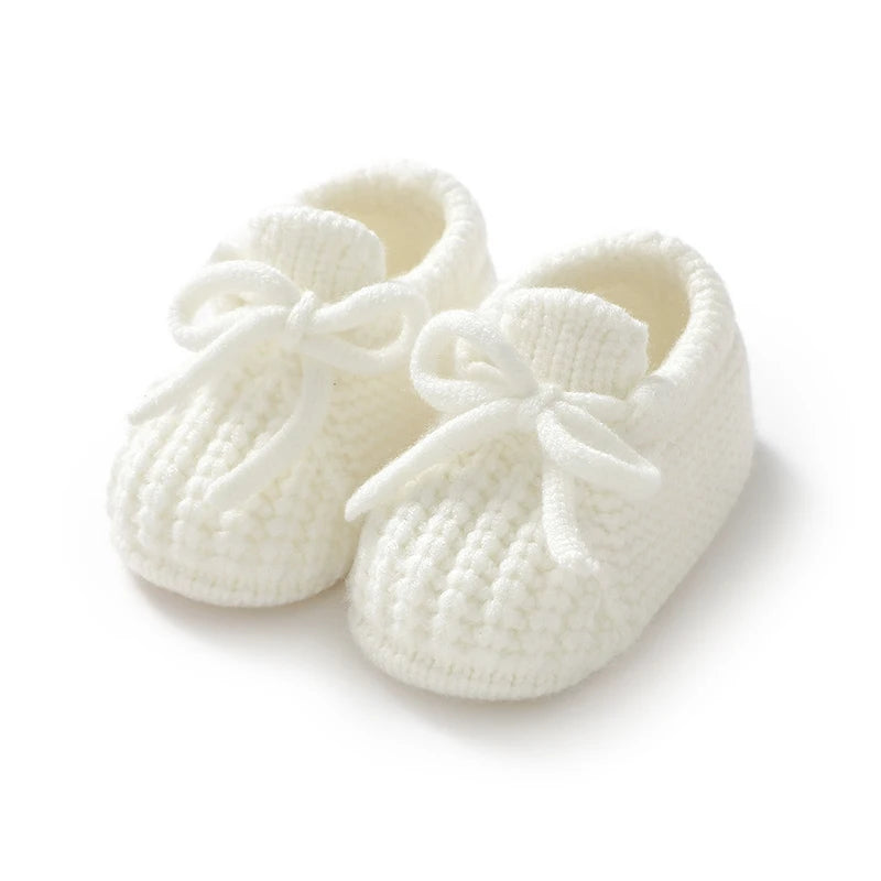 Baby Shoes Knitted Newborn 0-18M