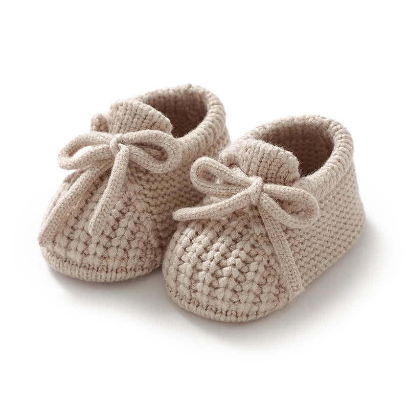 Baby Shoes Knitted Newborn 0-18M