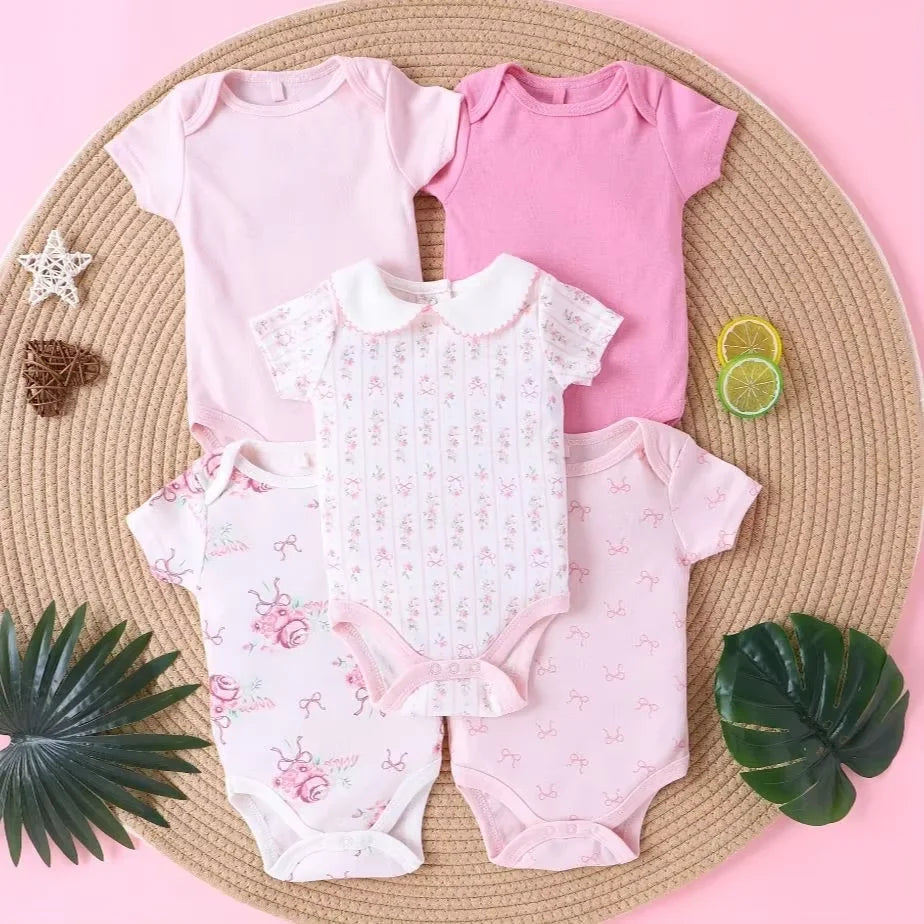 5PCS Baby Girl Clothes