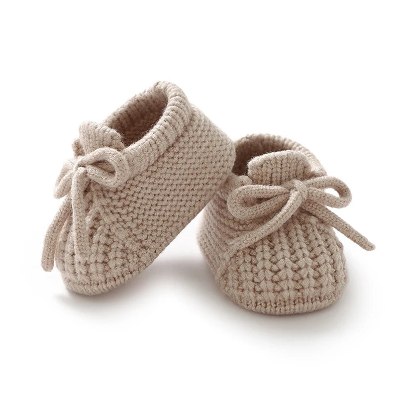 Baby Shoes Knitted Newborn 0-18M