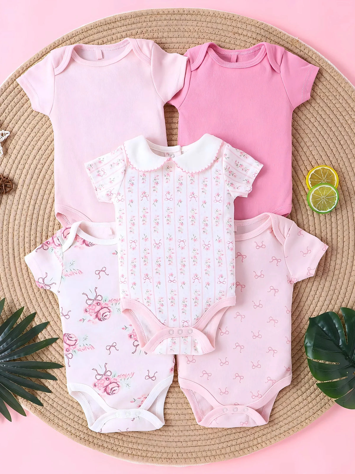 5PCS Baby Girl Clothes