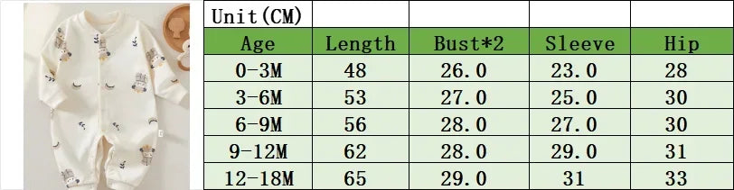 Autumn Baby Clothes Newborn Rompers