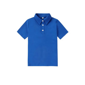 Spring Summer Cotton Solid Casual Clothing Boys Girls Fashion Family Matching Clothes Dress Set