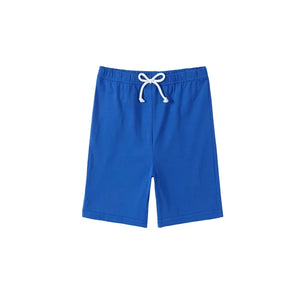 Spring Summer Cotton Solid Casual Clothing Boys Girls Fashion Family Matching Clothes Dress Set