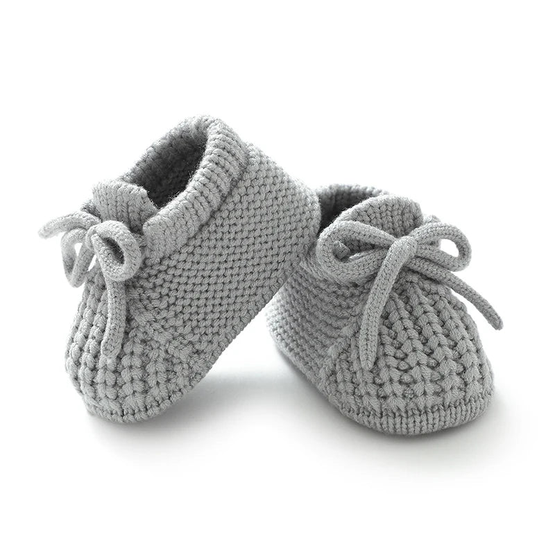 Baby Shoes Knitted Newborn 0-18M