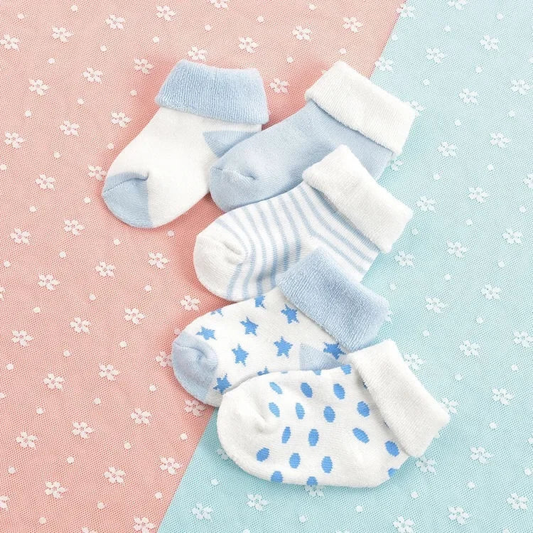 5 Pairs Winter Warm Strip Baby Socks