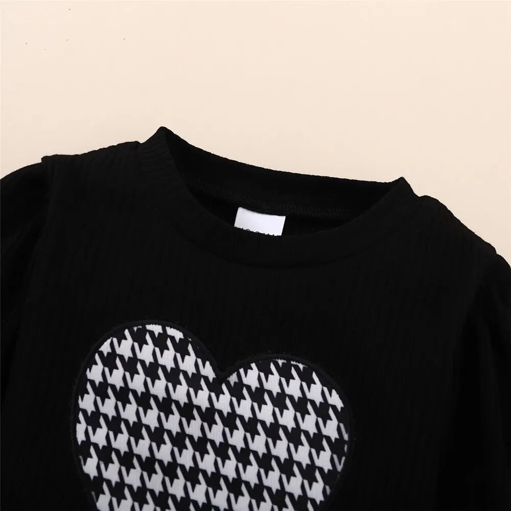 Korean Style Baby Girl Outfit Set