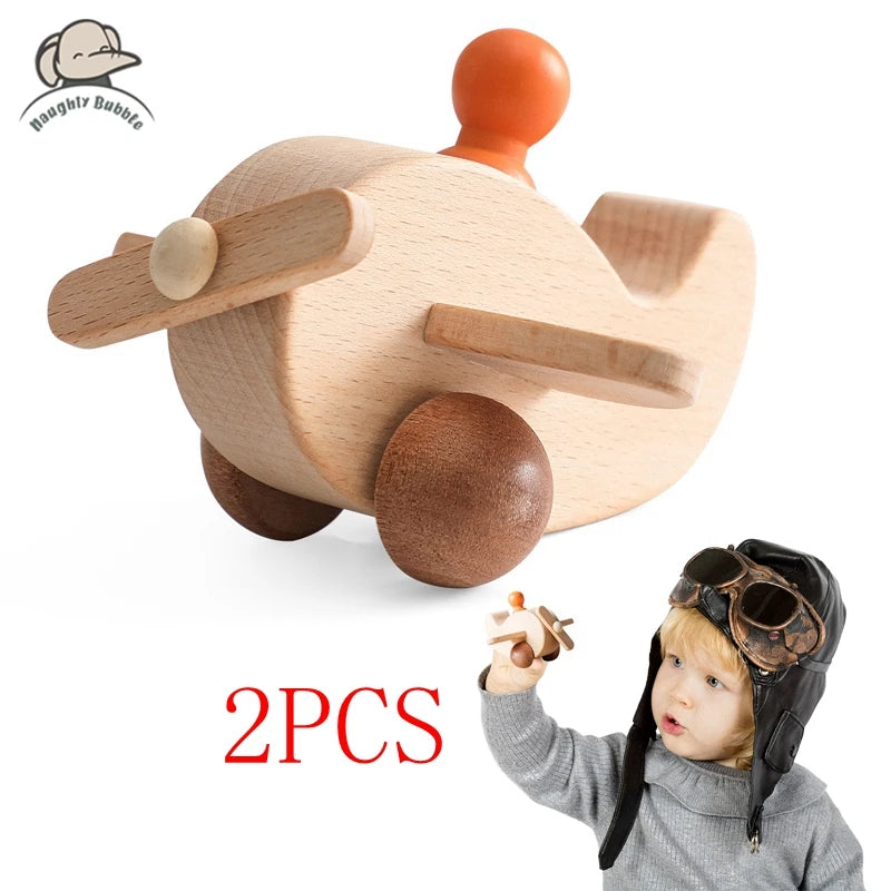 Wooden Train Birthday Toy  Montessori Toys