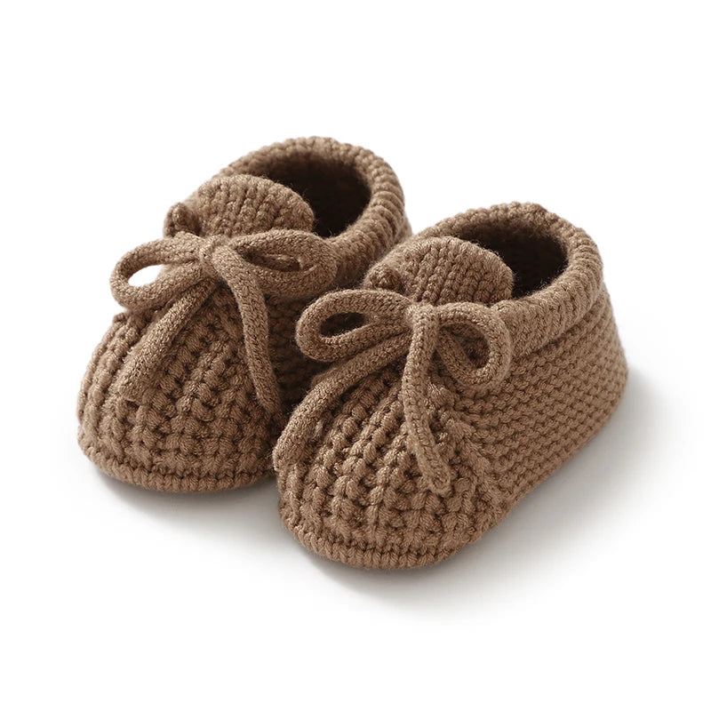 Baby Shoes Knitted Newborn 0-18M