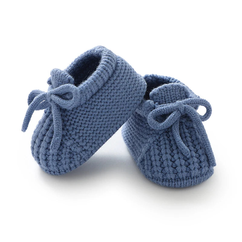 Baby Shoes Knitted Newborn 0-18M