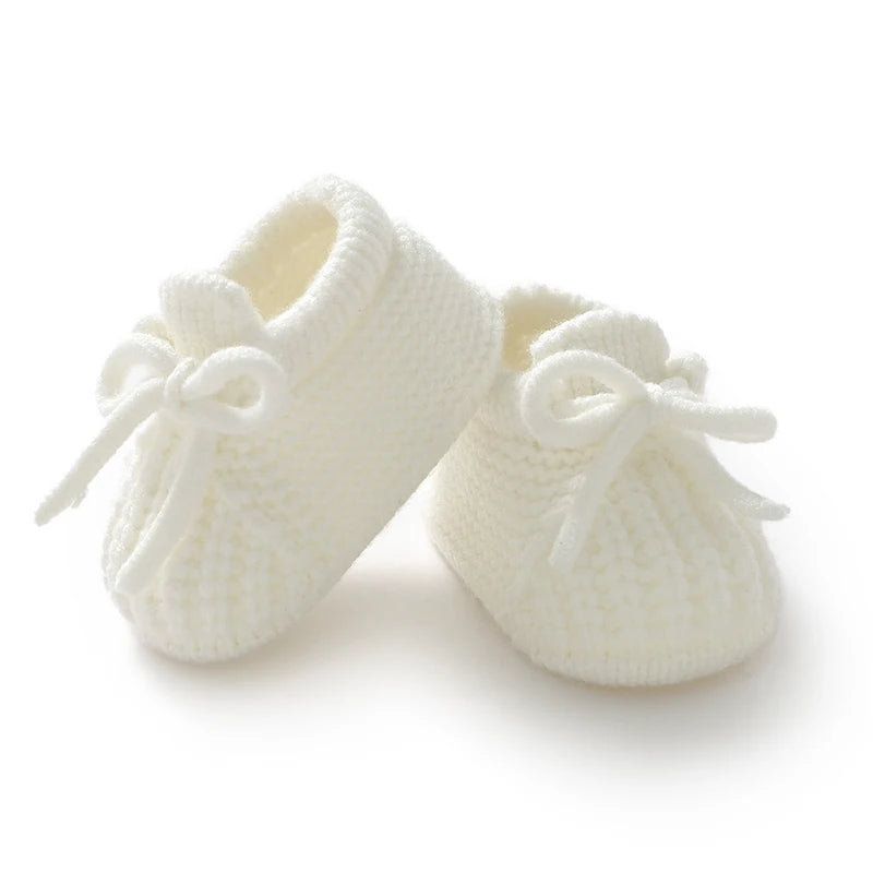 Baby Shoes Knitted Newborn 0-18M