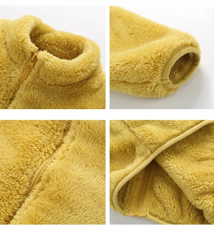 Kids Winter Coats New Children Outerwear Boy Warm Fleece Jacket Baby Girls Jackets for Autumn Spring Children Clothing