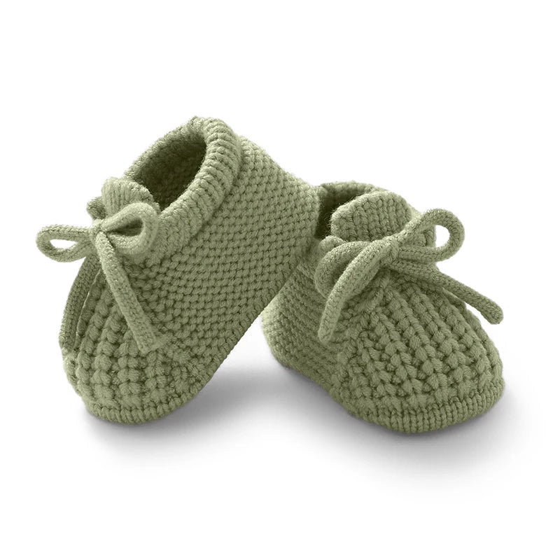 Baby Shoes Knitted Newborn 0-18M